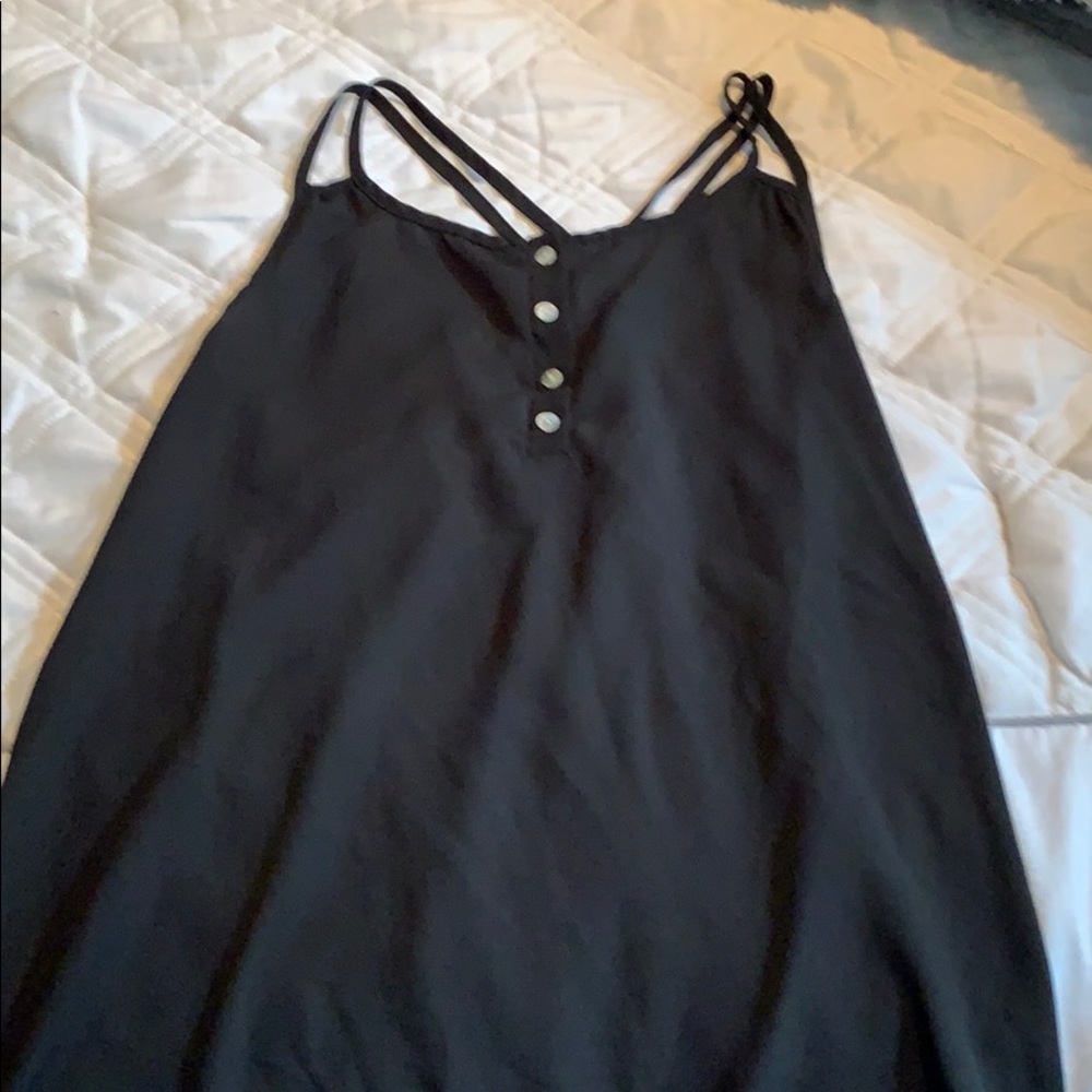 Black blouse tanktop